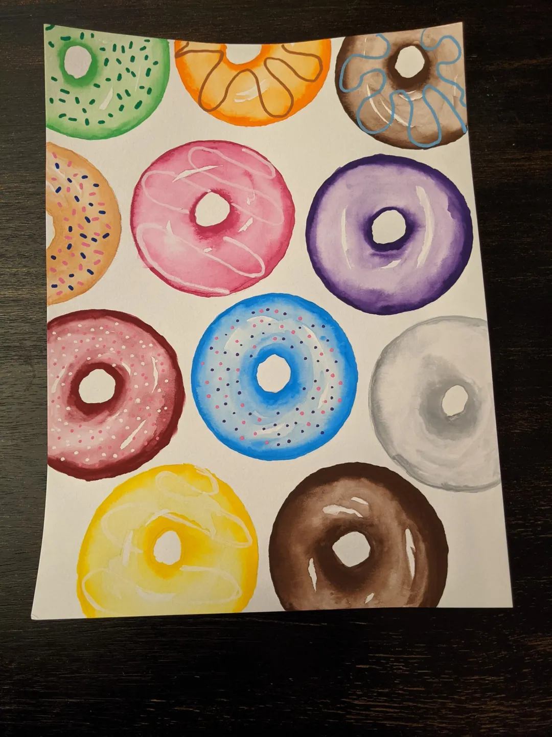 Fresh Baked – Watercolor Wednesday on a Thursday