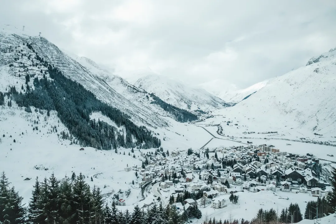 City in Winter